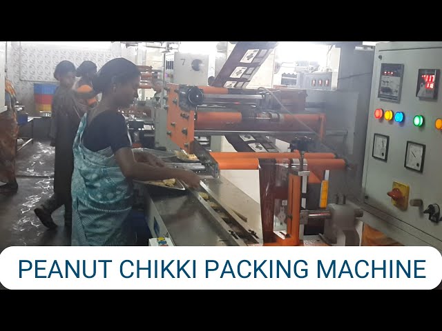 PEANUT BURFI PACKING MACHINE :: PEANUT CHIKKI PACKING MACHINE :: POUCH PACKAGING MACHINE