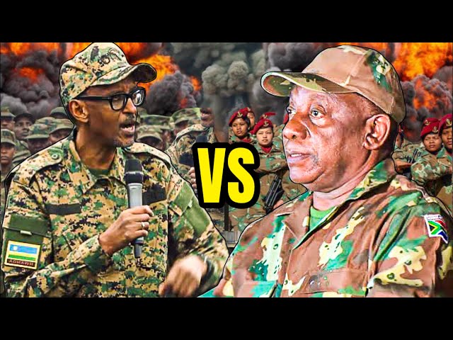 🔴 FACE to FACE RWANDA vs SOUTH AFRICA Pres KAGAME  Says that He’s Ready To Go To WAR With RAMAPHOSA