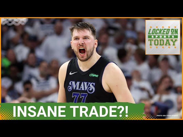 The Dallas Mavericks just traded Luka Doncic to the Los Angeles Lakers?!