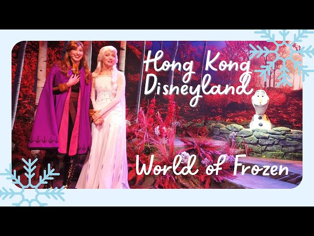 Frozen Playhouse in the Woods Full Ride POV - World of Frozen, Hong Kong Disneyland