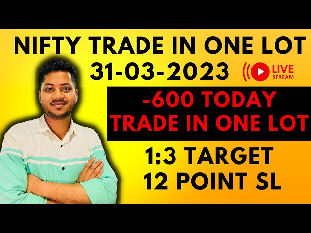 -600 NIFTY LIVE TRADE | STOCK MARKET TODAY | #stockmarket #niftylivetrading #ghanshyamtech