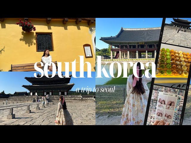 a trip to south korea ♡