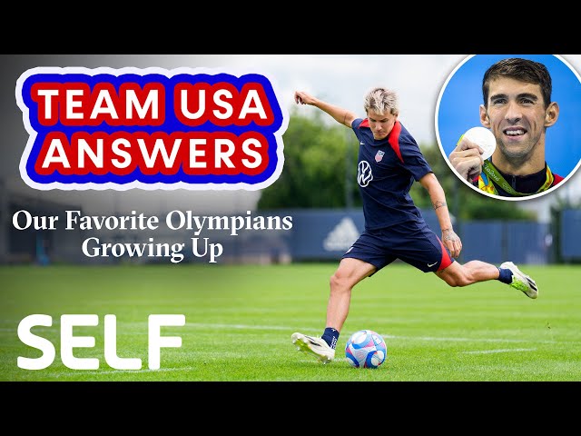 Team USA on Their Favorite Athletes Growing Up | SELF