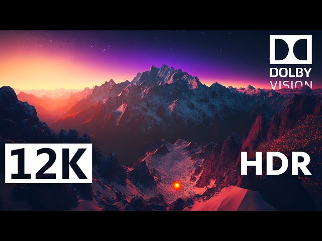 Amazing Beauty 12K HDR 60FPS Dolby Vision®