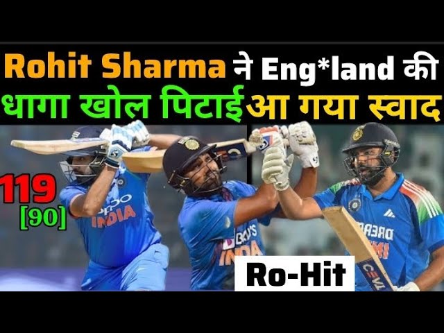 😱Rohit Sharma Absolute cinema England की धागा खोल पिटाई #indvseng #cricket #rohitsharma