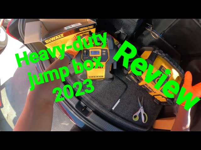 The Best Heavy Duty Battery Jump Box For 9 Car Haulers In 2023