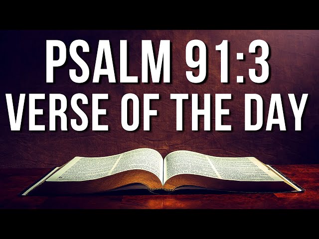 Psalm 91:3 Spiritual Thought | Bible Verse With Explanation | Psalm 91:3 Explanation