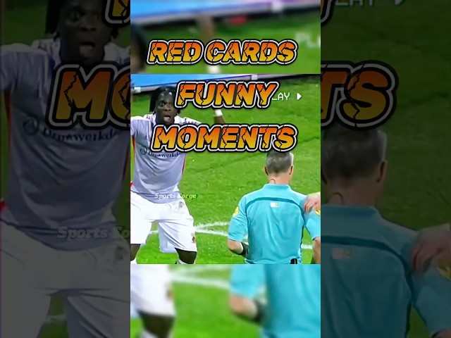 Red cards funny Moments | part 4 #footballhighlights #funny #footballshorts #funnyfootball #redcard