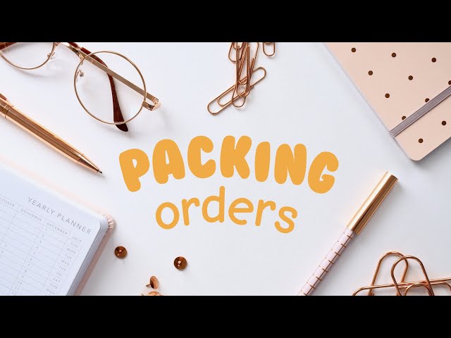 🌷 PACK WITH ME // relaxing asmr & typing | Aug 9