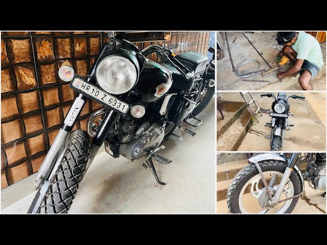 BULLET MODIFICATION PART 1 | देखो क्या मस्त लग रही हैं BIKE 😱😱