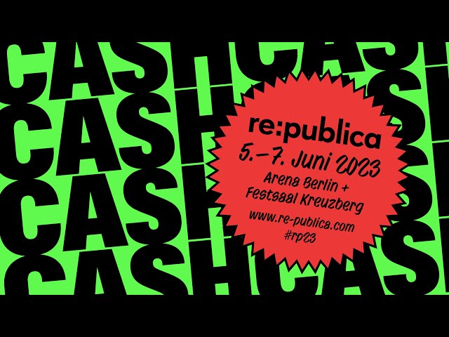 re:publica 2023 | Bühne 1 – Tag 2 | DE