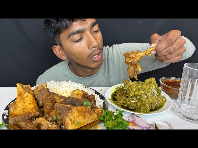 ASMR EATING SPICY BEEF PAYA + RICE+ GREEN CHICKEN EATING VIDEO || MUKBANG VIDEO || EATING SHOW