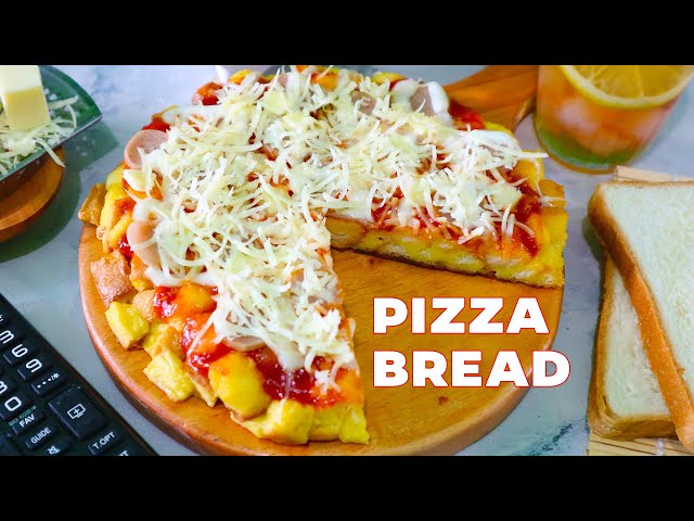 KETAGIHAN PIZZA ROTI TAWAR LEZAT HANYA DENGAN TEFLON | BREAD PIZZA WITHOUT OVEN