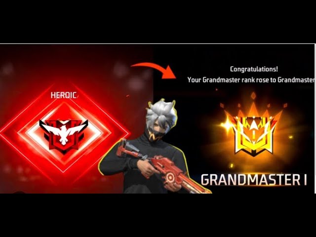 free fire max rank push heroic to grandmaster and giveway custom with reedam code