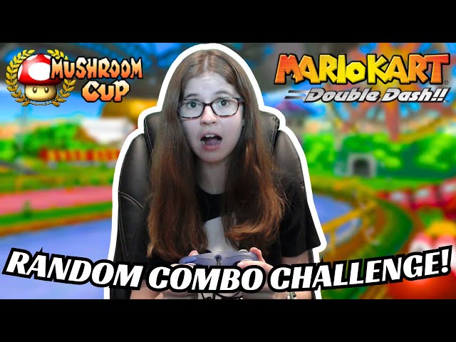 150cc Mushroom Cup -- RANDOM COMBO CHALLENGE! |Mario Kart Double Dash!!|