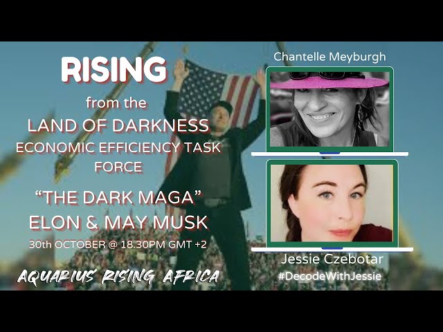 RISING FROM THE LAND OF DARKNESS with JESSIE CZEBOTAR