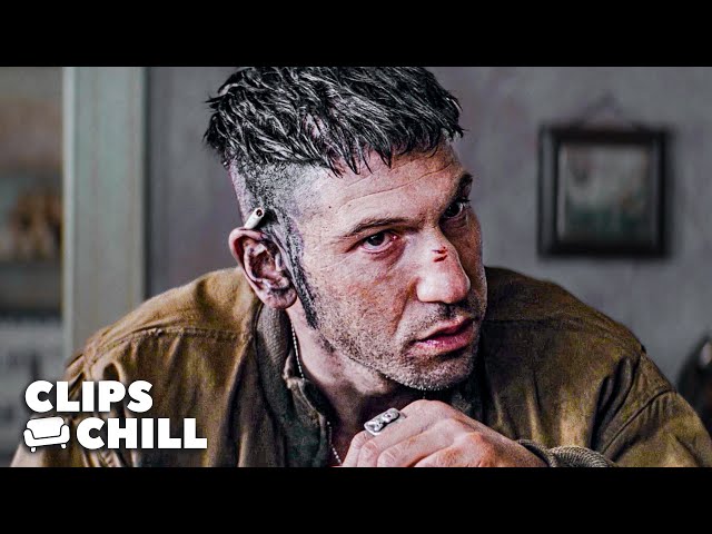 Jon Bernthal Harasses German Locals | Fury (Brad Pitt, Shia LeBeouf)