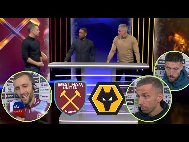 West Ham vs Wolves 2-1 Post Match Analysis | Carragher, Soucek, Gary O'Neil and Doherty Reactions