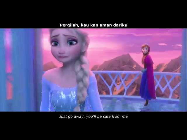 【Indonesian Fandub】Frozen - Elsa's Ice Castle + Untuk Pertama Kalinya (Reprise) (ENG SUB)