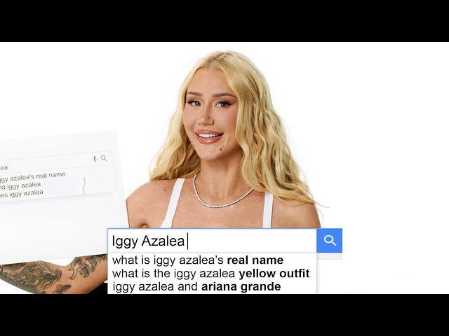 Iggy Azalea Answers The Web's Most Searched Questions | WIRED