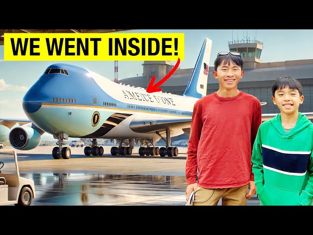 We Got Access to Air Force One! Reagan Presidential Library Revealed