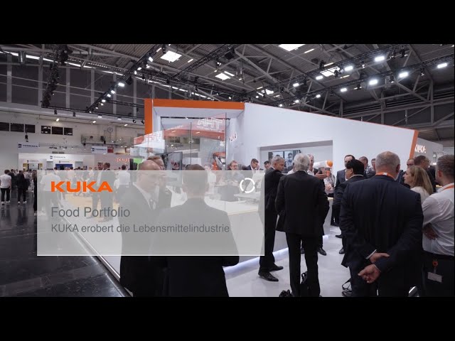 KUKA @automatica 2022: Automatisierung in der Lebensmittelindustrie