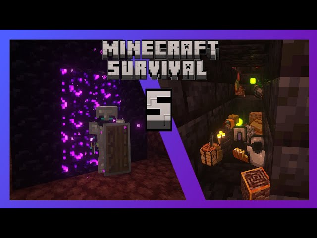 Survival #5 - Nether i pierwsza śmierć.