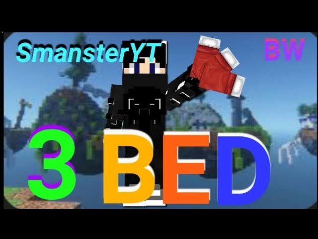 Minecraft nethergames 3 Bed chalenge 😎