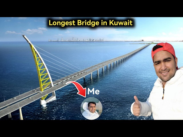 Longest Bridge in Kuwait | Sheikh jaber al ahmad al sabah causeway | Kuwait