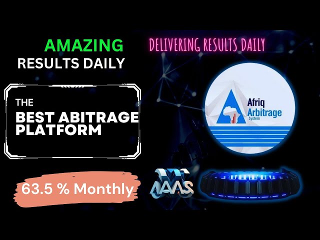 Afriq Arbitrage System (AAS) | Delivering results Results Daily 1.65-5%