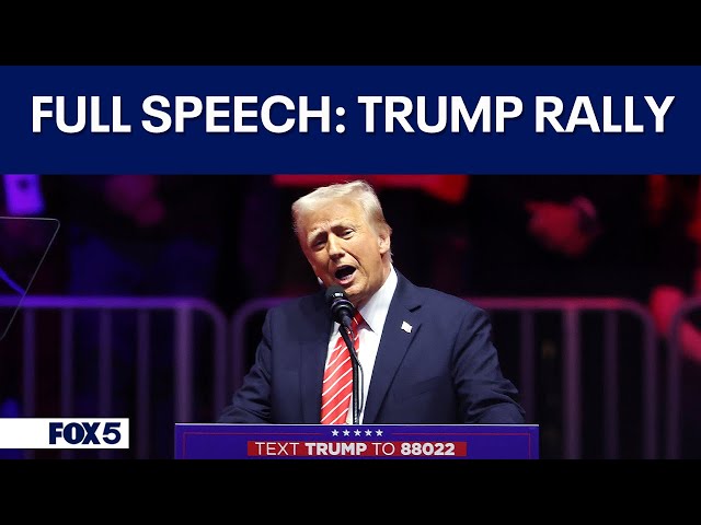 FULL Trump rally speech in DC