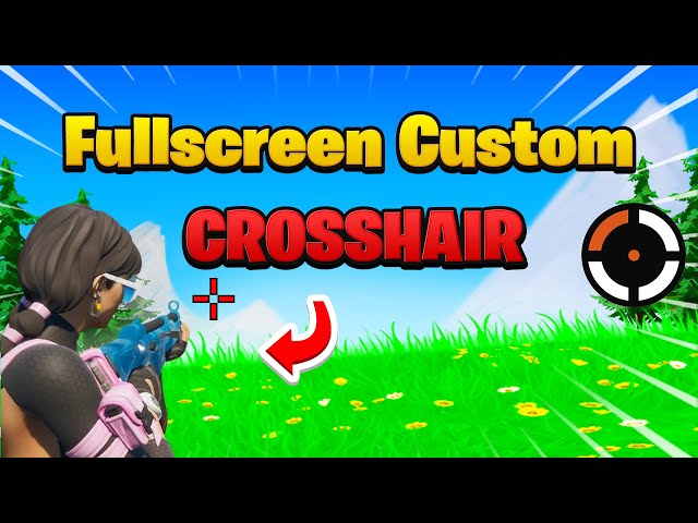 How to get CUSTOM crosshair 🎯