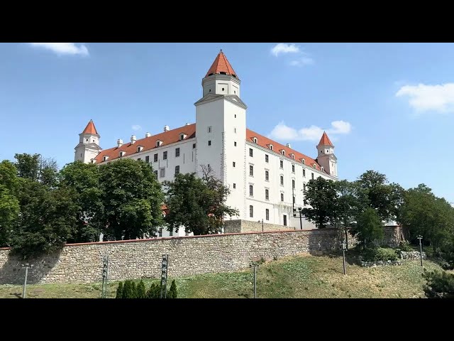 Bratislava castle and Danube river [ July 2024 ]