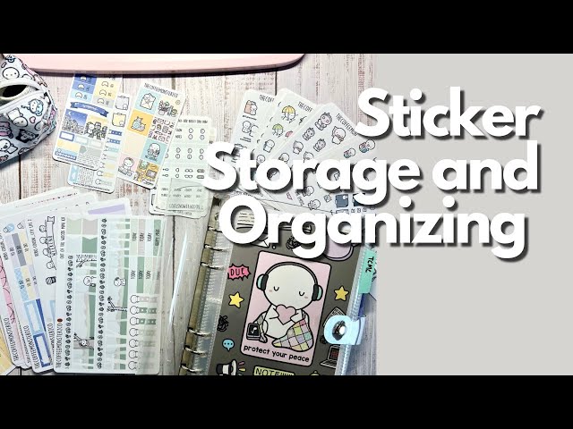 PLANNING LIFE WITH ERIN | Sticker Storage | TCMC Haul