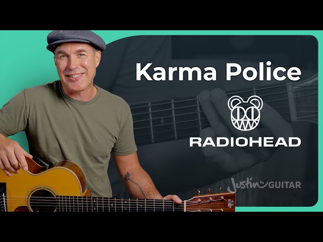 Karma Police by Radiohead | Easy Guitar Lesson (and cover)