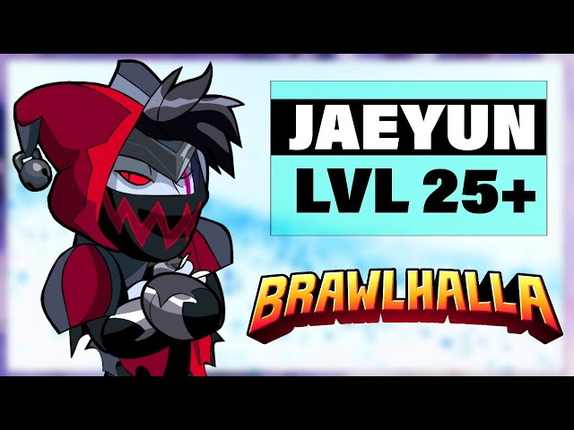 ✔ Jaeyun Black Colors (48/50 Total Unlocked!) • Brawlhalla 1v1 Diamond Gameplay