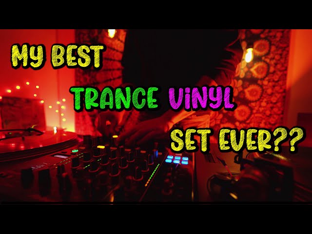 Epic Classic Trance All Vinyl DJ Set | Vinylic Trance XIII