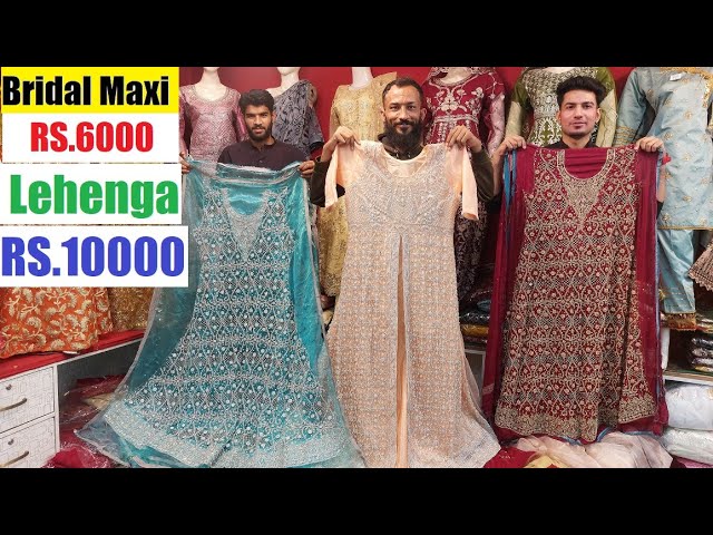 Bridal Maxi & Lehenga Party Wear / Pakistani / Bridal Dresses / 2025 / RAJA BAZAR