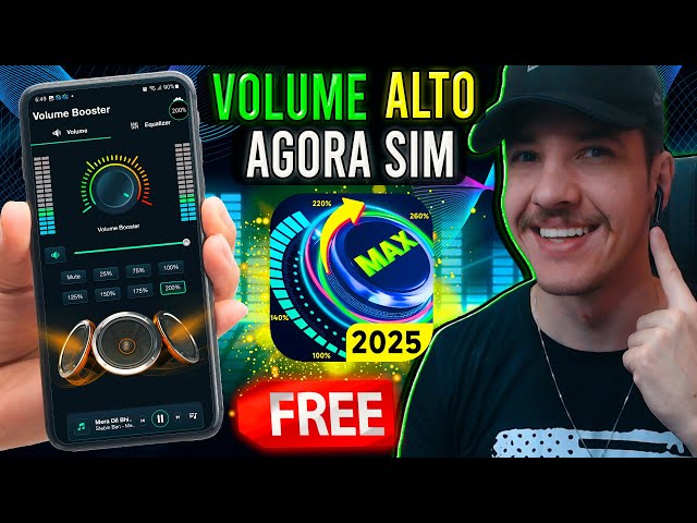 Como AUMENTAR o VOLUME do Celular ALÉM DO PERMITIDO 2025