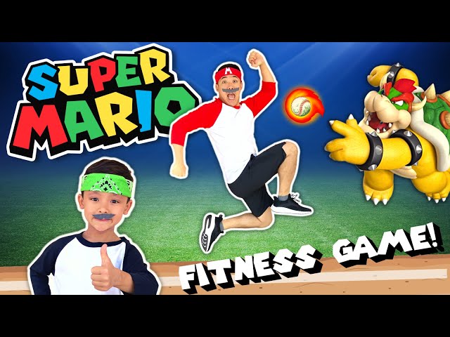 ⭐⚾ Super Mario Baseball VIDEOGAME Kids Workout | Brain Break - from the MOJO App