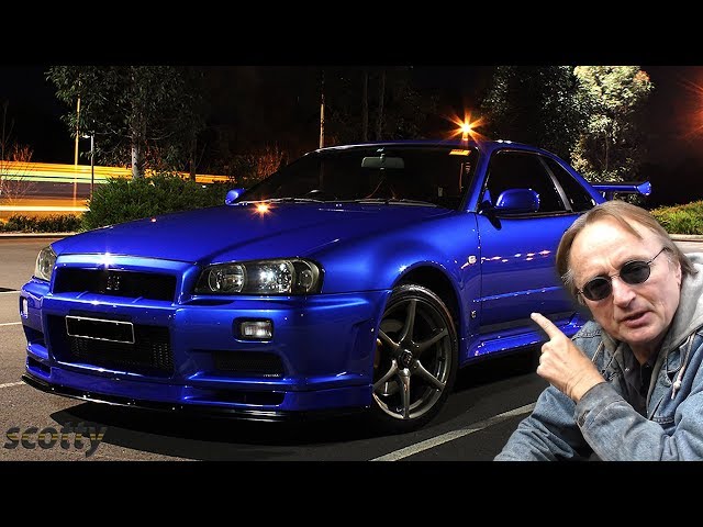 Here's What a Nissan Skyline Looks Like at Night vs a Mitsubishi 3000GT VR4