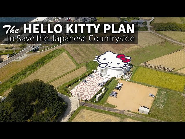 Japanese Pop Culture is Saving the Countryside | The HELLO KITTY Plan ★ ONLY in JAPAN