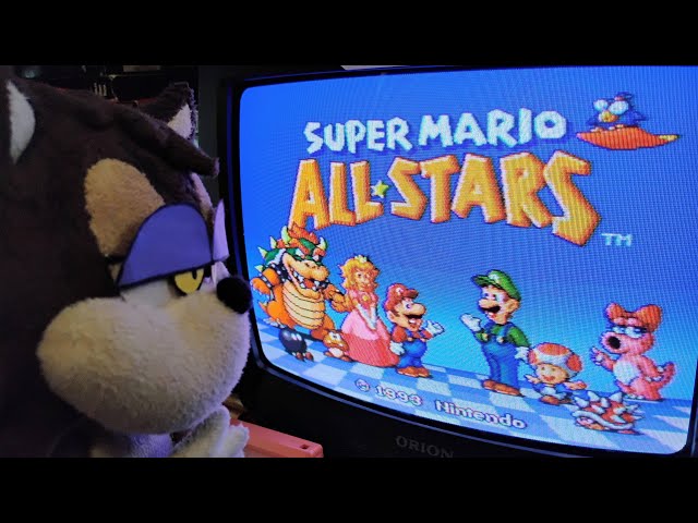 Moses Plays Mario All Stars !!! 🦔🕹️ #disney #moses #nesgames #supemario #shorts