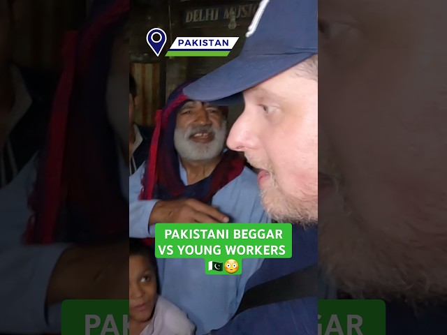 Beggar VS Worker in Lahore Pakistan 🇵🇰 #shorts