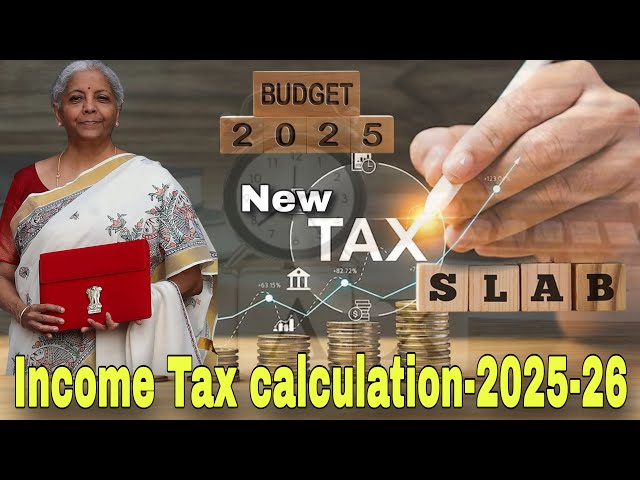 🚨Income Tax budget Slab Calculation 2025-26 | New income tax slab rates🧾 | explained in Telugu