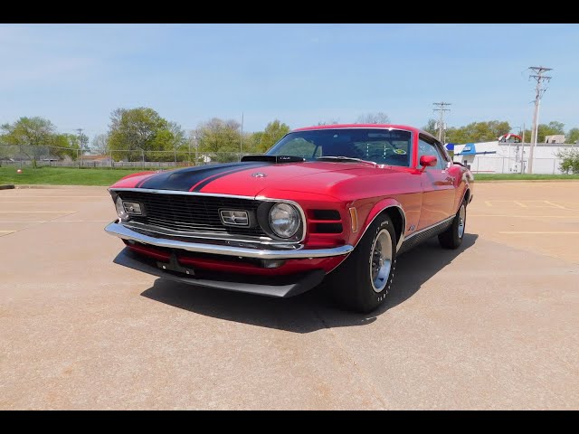 1970 Mustang Mach One “R” Code 428 Cobra Jet Four Speed!