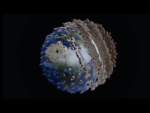 Puzzling the Earth in Blender