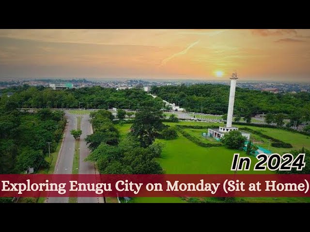 Exploring Enugu State Nigeria on Monday 2024 | Drive Through Enugu City in 2024