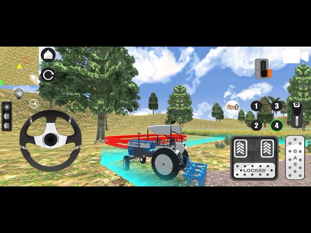 Swaraj 744 Farming Game Video ll Android Gameplay video