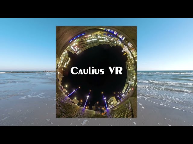 Relaxing view on sea and waves of beach (VR180 3D)